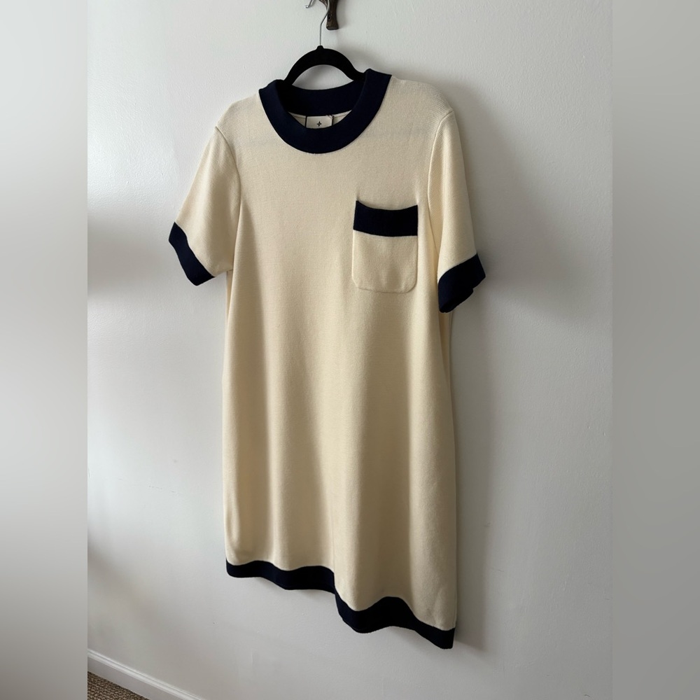 Tuckernuck mod short sleeve sweater dress